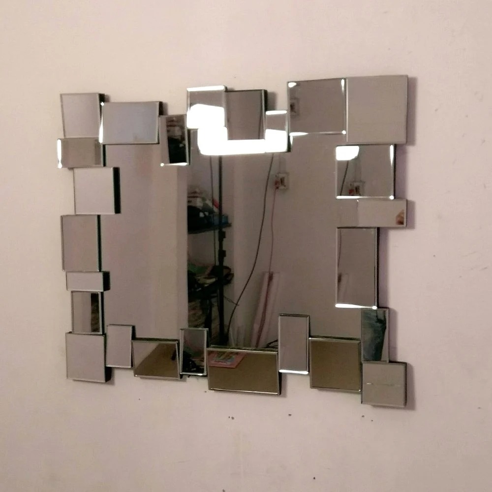 Crystal Block Reflection Mirror